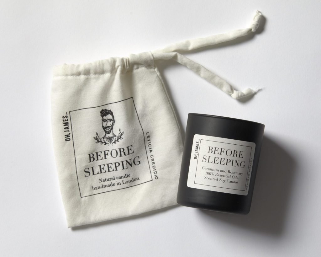 Sustainable gift for her | Before Sleeping Leticia Credidio candle