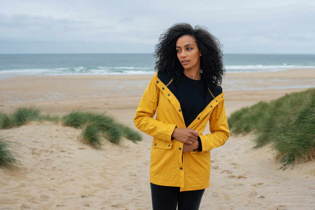 Rapanui sustainable raincoat