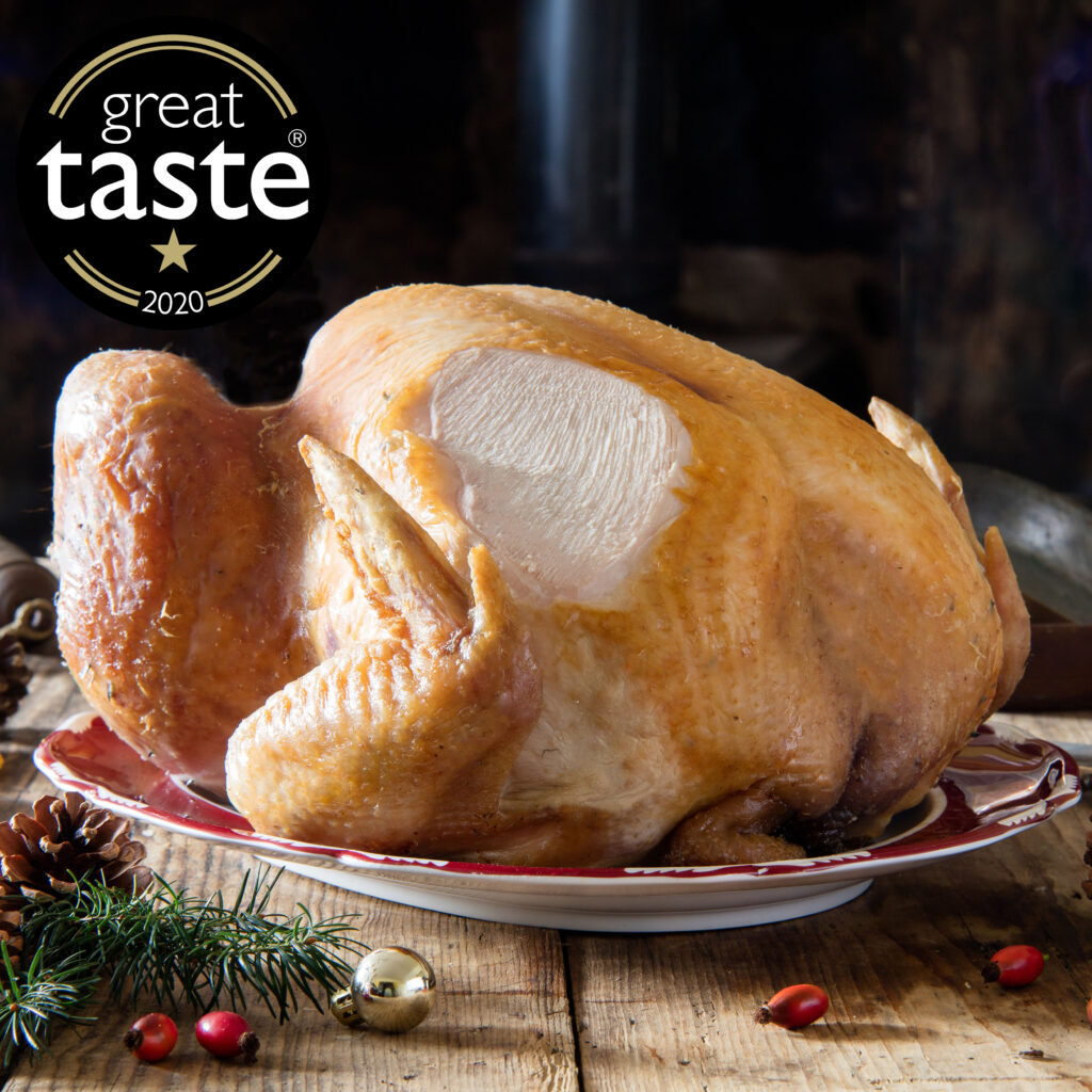 Fosse Meadows free range turkey for Christmas