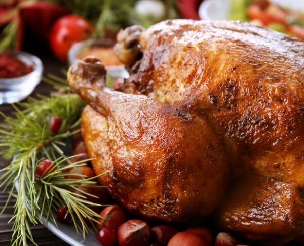 Helen browning's Organic whole Bronze turkey for Christmas