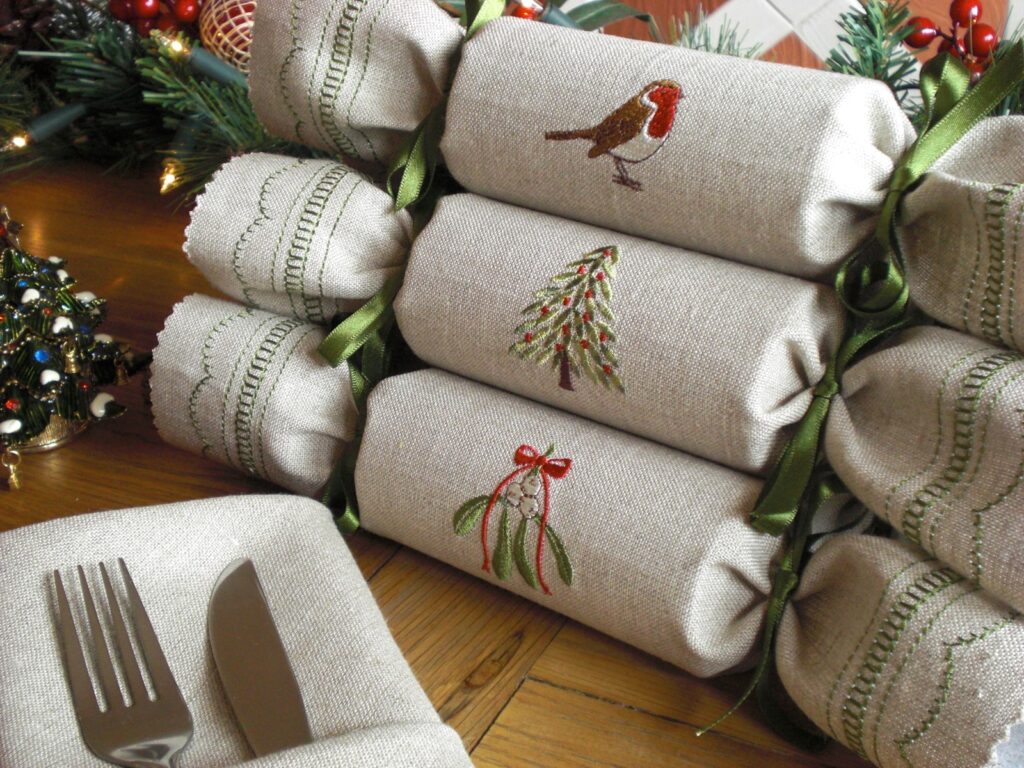 Kate Spronston reusable Christmas Crackers