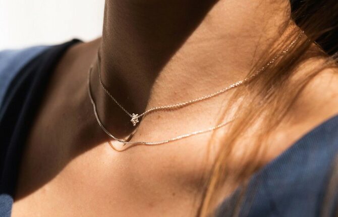 Project Cece recycled silver necklace | sustainable Christmas gifts for her