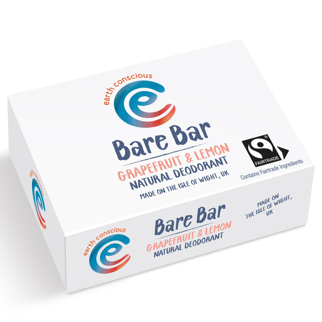 Earth Conscious natural bare deodorant bar