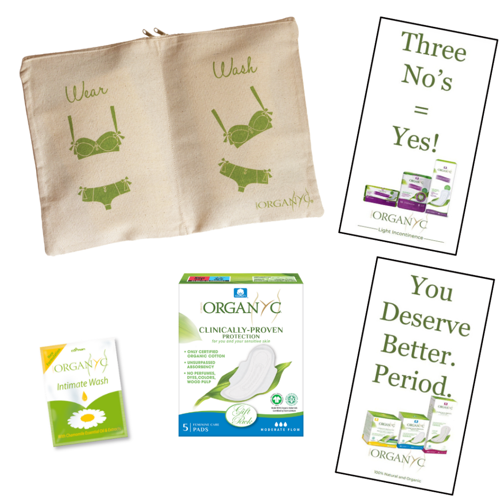 Organyc period care products | sustainable black Friday deals