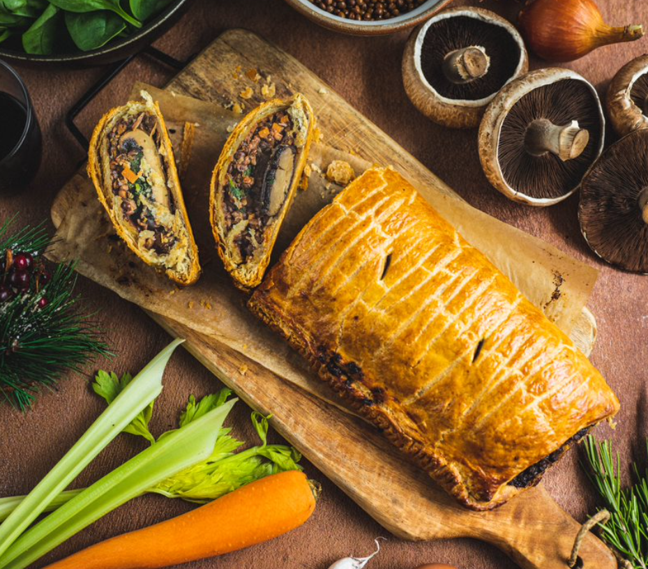 Riverford Christmas veggie wellington kit 