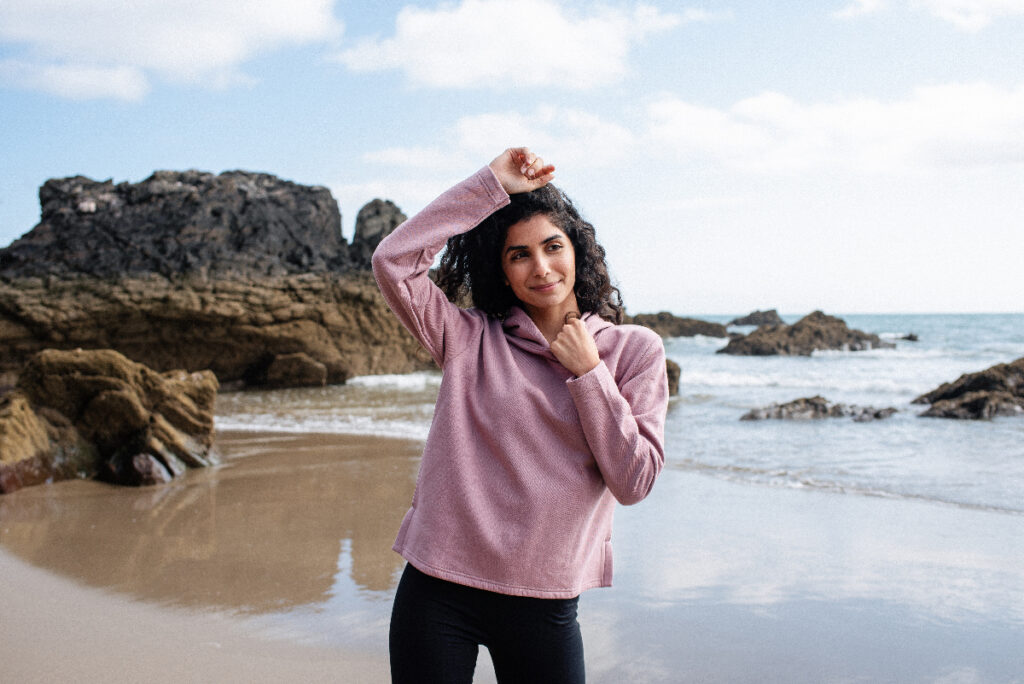 Rapanui women's recycled hoodie | Women's sustainable activewear