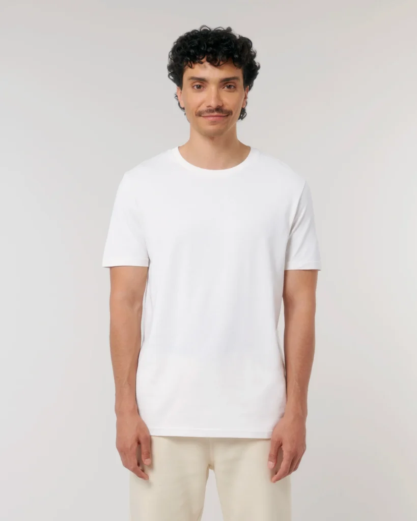 Brothers We Stand Basics Organic Cotton T-shirt White