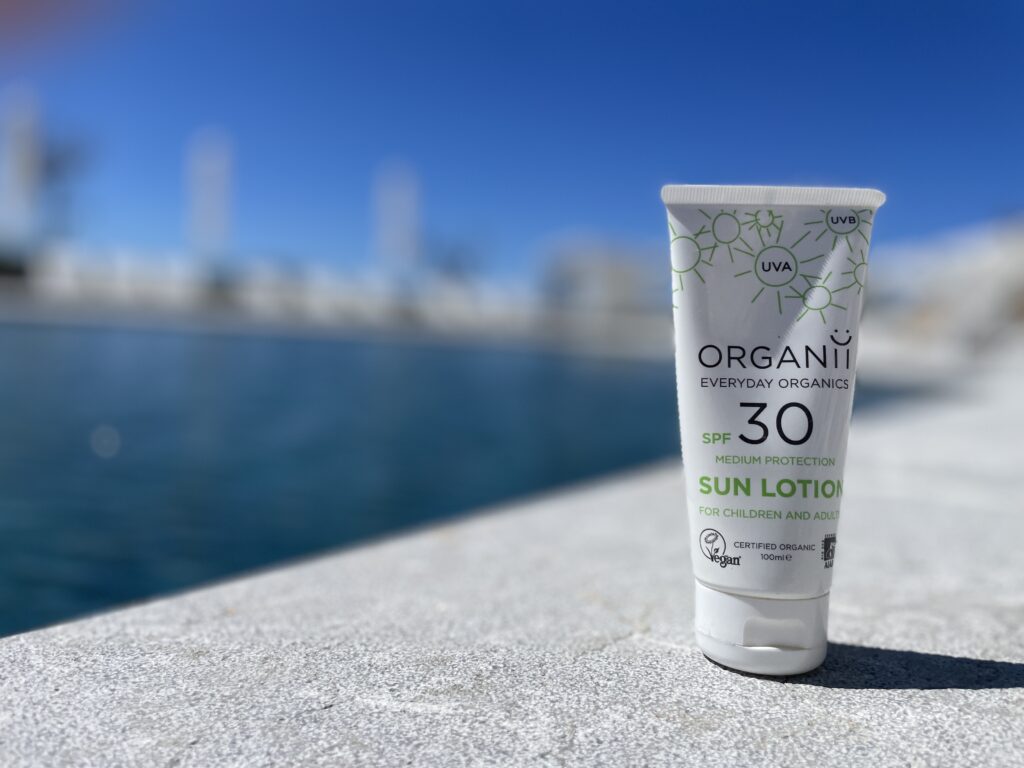 Organii sun lotion