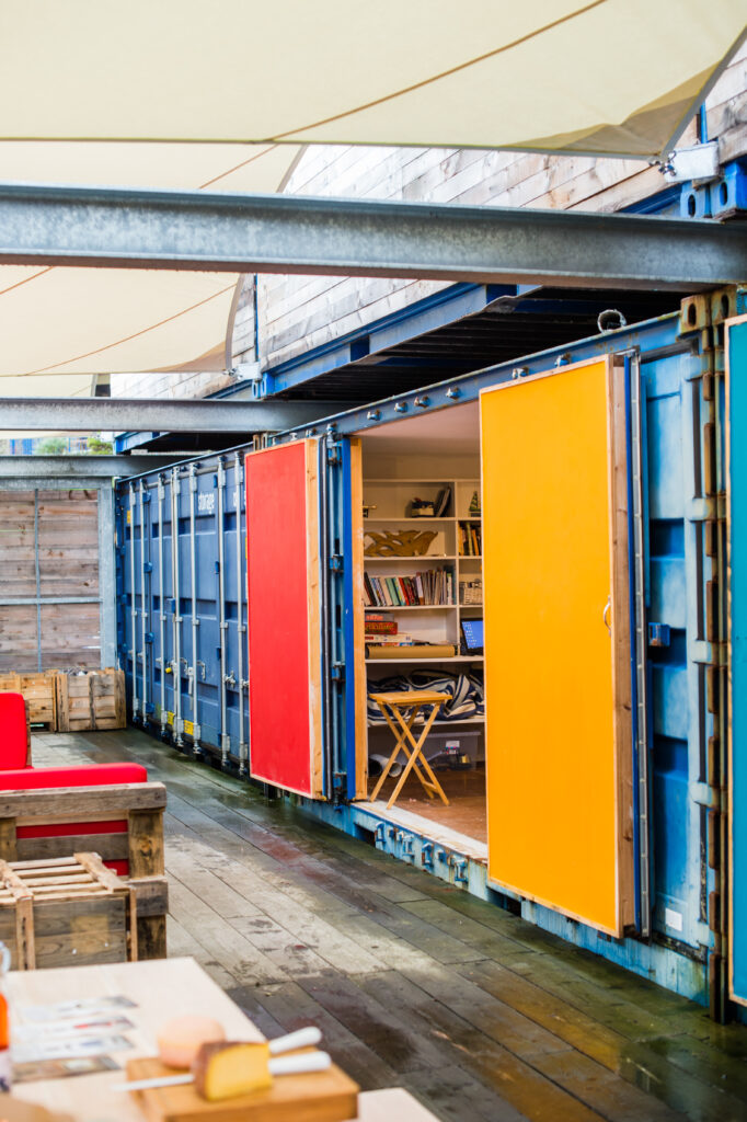 Ty Cwch indoor and outdoor areas