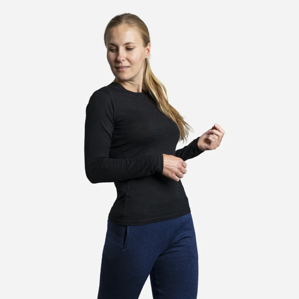 Arms of Andes Womens Alpaca Wool Long Sleeve