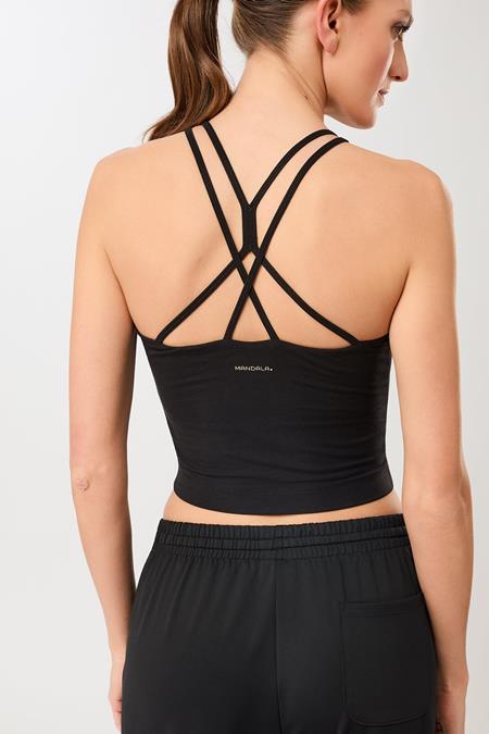 Shop Like You Give A Damn Mandala Cross Back Top