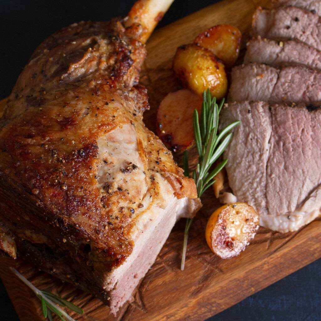 Organic Lamb Leg Frozen Helen Browning