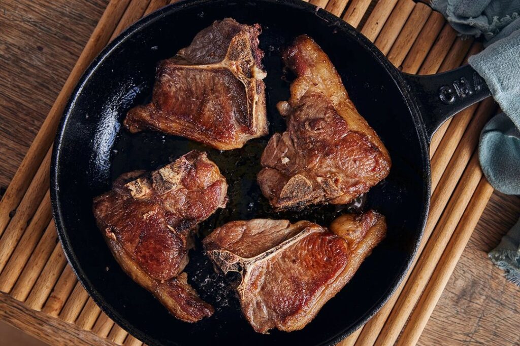 eatTelfit grass fed lamb chops