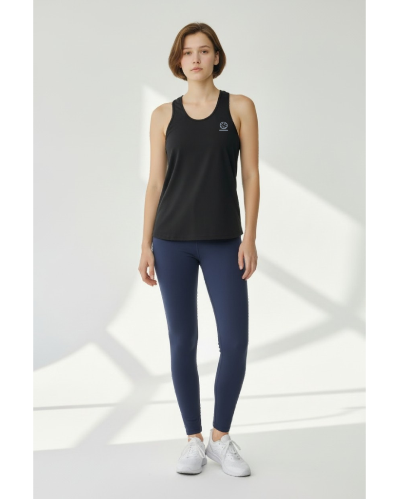 Black Plastic Free Tank Top