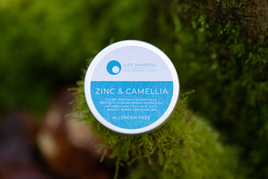 Life Happens Skin Rescue Zinc and Camellia Cream
